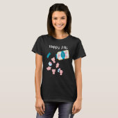 ハッピードピルズピグカワイイ Tシャツ (正面フル)