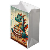 ハッピードラゴンの誕生日祭 ミディアムペーパーバッグ (正面アングル)