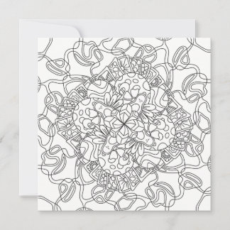 ハッピードルズ：アボカドランドカラーリングフラットカード