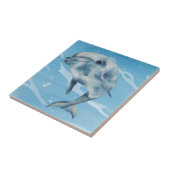 ハッピードルフィンウォータービーチ海 タイル (側面)