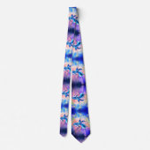 ハッピードルフィンカップルとのネックタイ絵画-'s ネクタイ (裏面)