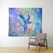 ハッピードルフィンカップルタペストリー絵画ファミリー タペストリー (インサイチュ(横))