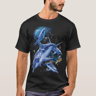 ハッピードルフィンズファミリー Tシャツ