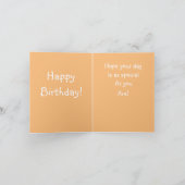 ハッピードルフィン誕生日 カード (内部)