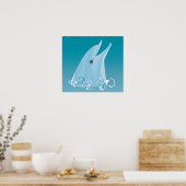 ハッピードルフィン ポスター (キッチン)