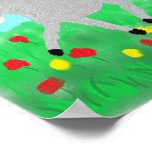 ハッピードンキーインフラワーメドウ ポスター (角)