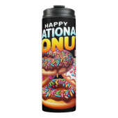 ハッピードーナツカラフルの日:干ばつ タンブラー (正面)