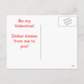 ハッピードーバー – バレンタイン シーズンポストカード (裏面)