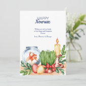 ハッピーナウルズ フィッシュボウル グリーティングカード シーズンカード (スタンド正面)