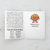 ハッピーナショナルカシューナッツの日 | 11月23日 カード (内部)