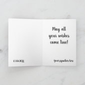 ハッピーナショナルグラブナッツデイ誕生日 威厳がある カード (内部)