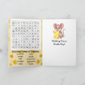 ハッピーナショナルチーズラバーズデー | 1月20日 カード (内部)