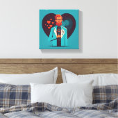 ハッピーナショナルドクターデイ – キャンバス (インサイチュ (寝室))