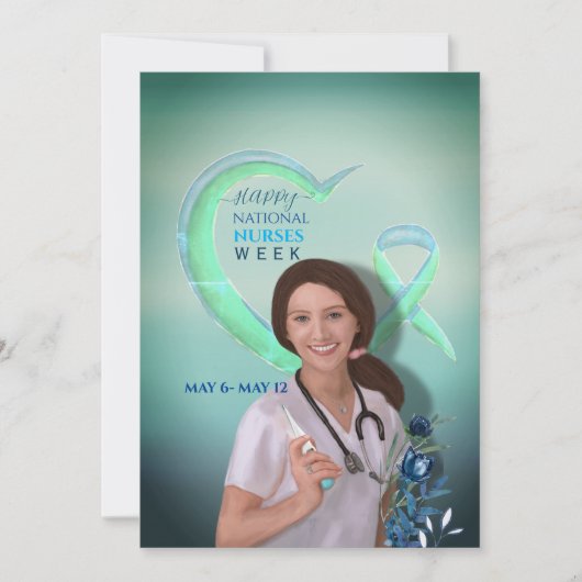 ハッピーナショナルナースウィークカード シーズンカード (正面)