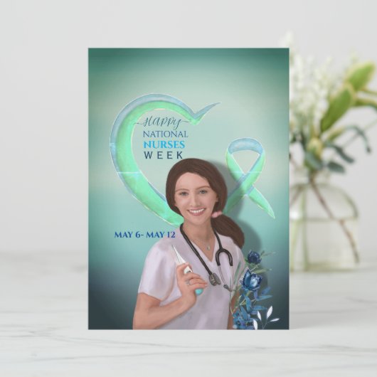 ハッピーナショナルナースウィークカード シーズンカード (スタンド正面)
