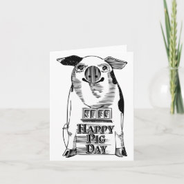 ハッピーナショナルピグデー カード