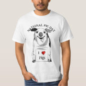 ハッピーナショナルピグデー Tシャツ (正面)