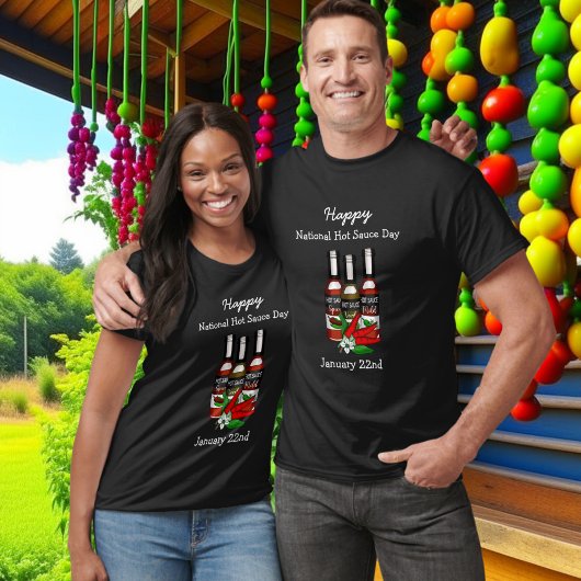 ハッピーナショナルホットソースの日 | 1月22日 Tシャツ