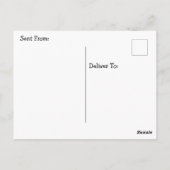 ハッピーナショナル下着威厳がある日6日 ポストカード (裏面)