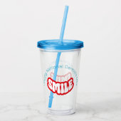 ハッピーナショナル歯科医デイアクリルタンブラー アクリルタンブラー (裏面)