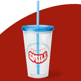 ハッピーナショナル歯科医デイアクリルタンブラー アクリルタンブラー