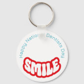 ハッピーナショナル歯科医デイキーチェーン キーホルダー (正面)