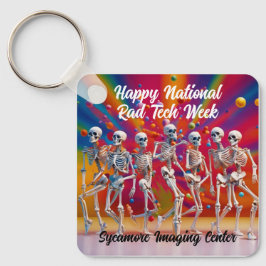 ハッピーナショナル素晴らしいテックウィーク キーホルダー