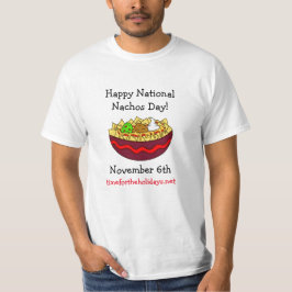 ハッピーナチョスの日、11月6日 Tシャツ