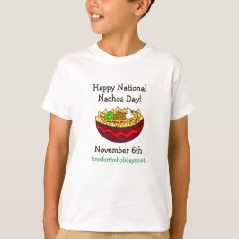 ハッピーナチョスの日、11月6日 Tシャツ