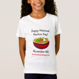 ハッピーナチョスの日、11月6日 Tシャツ