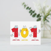 ハッピーナンバー101 ポストカード (スタンド正面)