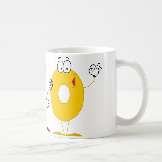 ハッピーナンバー110 コーヒーマグカップ (右)