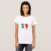 ハッピーナンバー21 Tシャツ (正面フル)