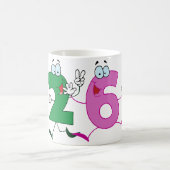 ハッピーナンバー26 コーヒーマグカップ (中央)