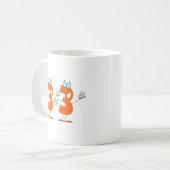 ハッピーナンバー33 コーヒーマグカップ (正面左)