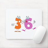 ハッピーナンバー36 マウスパッド (マウス)