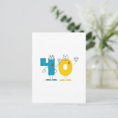 ハッピーナンバー40 ポストカード (スタンド正面)