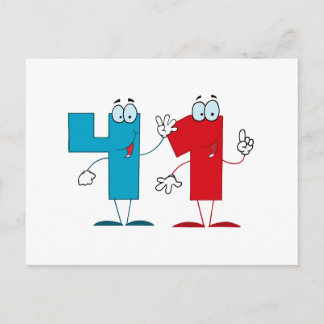 ハッピーナンバー41 ポストカード