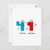 ハッピーナンバー41 ポストカード (正面/裏面)