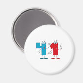 ハッピーナンバー41 マグネット (正面/裏面)