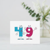 ハッピーナンバー49 ポストカード (スタンド正面)