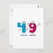 ハッピーナンバー49 ポストカード (正面/裏面)