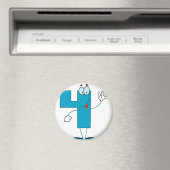 ハッピーナンバー4 マグネット (インサイチュ (食洗機))