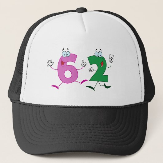 ハッピーナンバー62 キャップ (正面)