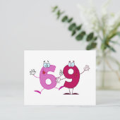 ハッピーナンバー69 ポストカード (スタンド正面)