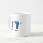ハッピーナンバー77 コーヒーマグカップ (正面左)