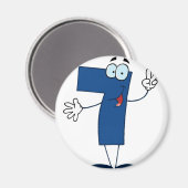 ハッピーナンバー7 マグネット (正面/裏面)