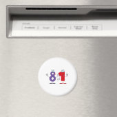 ハッピーナンバー81 マグネット (インサイチュ (食洗機))