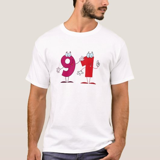 ハッピーナンバー91 Tシャツ (正面)
