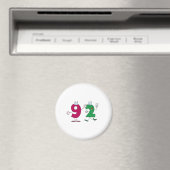 ハッピーナンバー92 マグネット (インサイチュ (食洗機))
